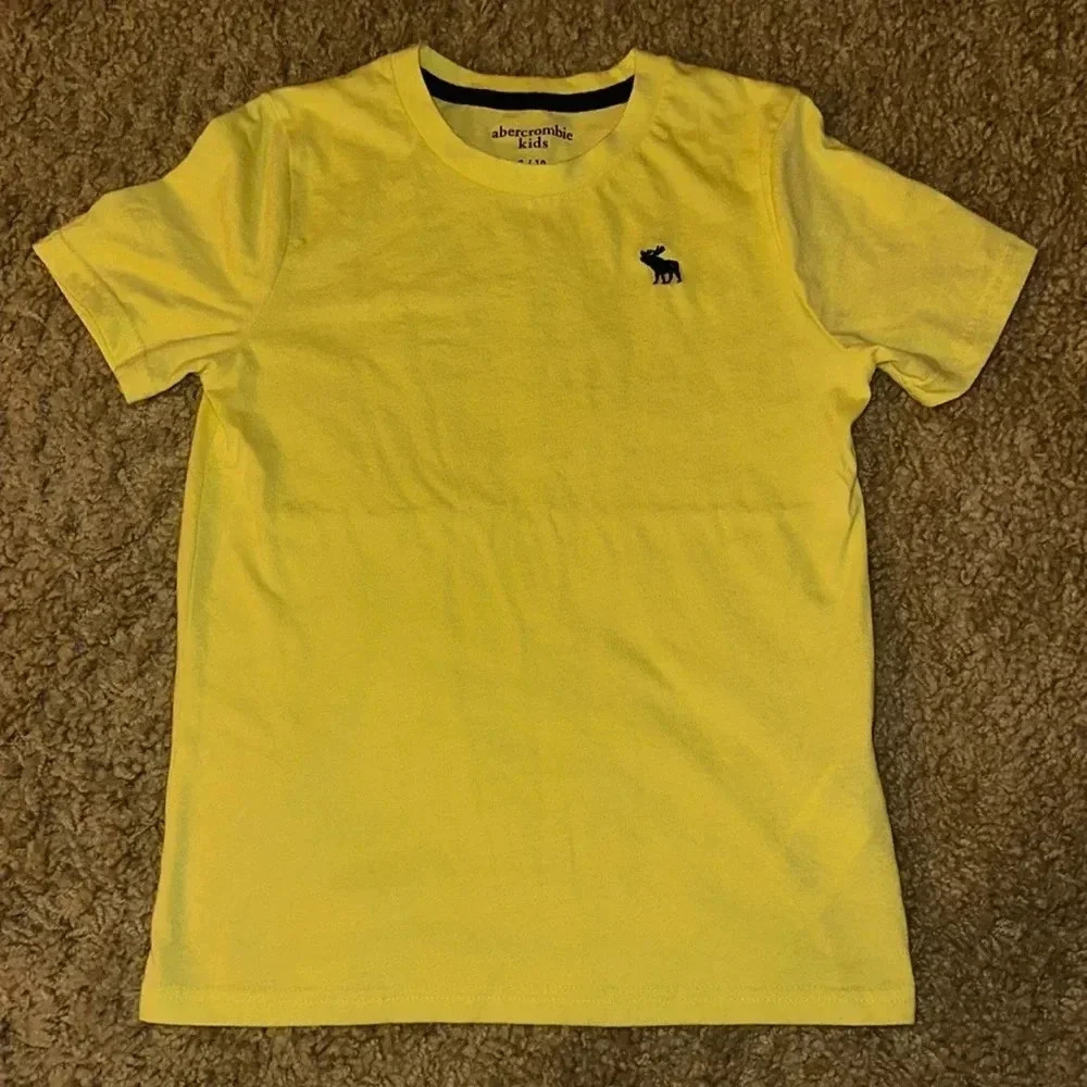 EUC Abercrombie Kids Yellow Short Sleeve Shirt (9/10)